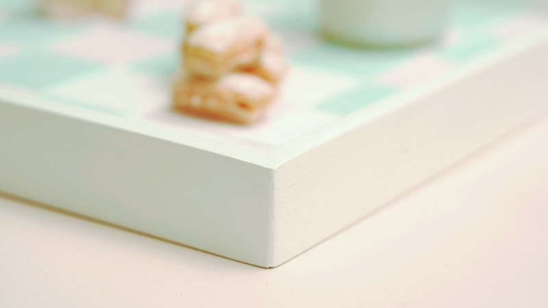 diy plateau mosaique pastel