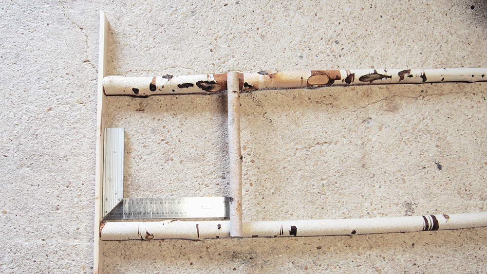 diy échelle bouleau