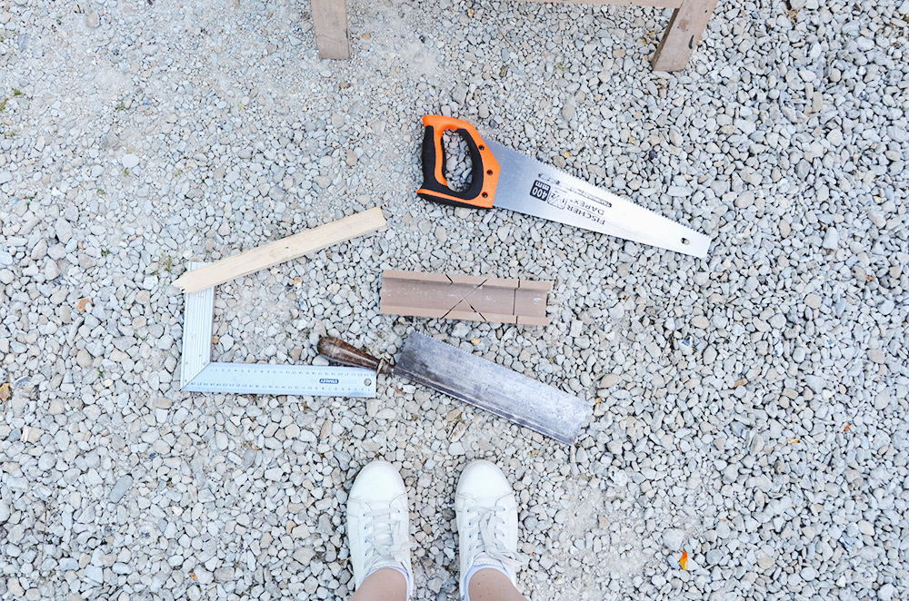 table basse palette en bois