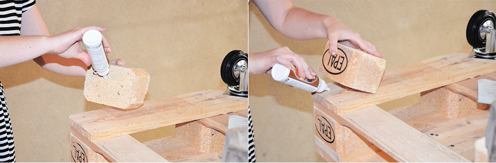 table basse palette en bois