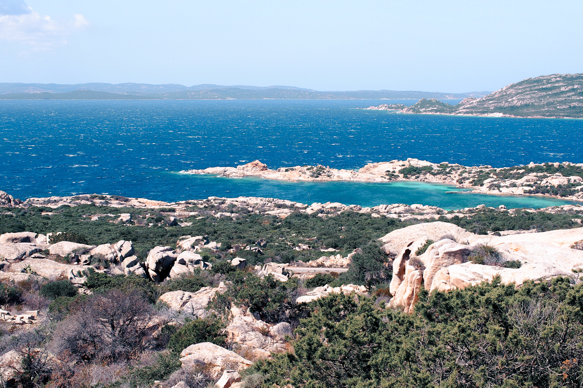 Crique de l'archipel de La Maddalena