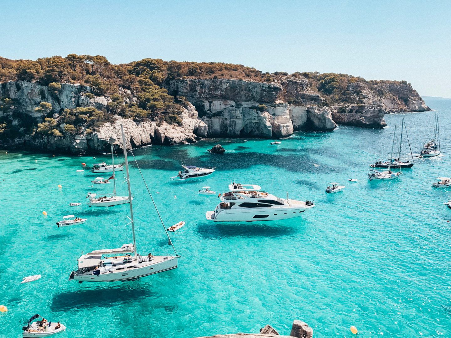 Cala de la Macarelleta minorque destination soleil blog voyage