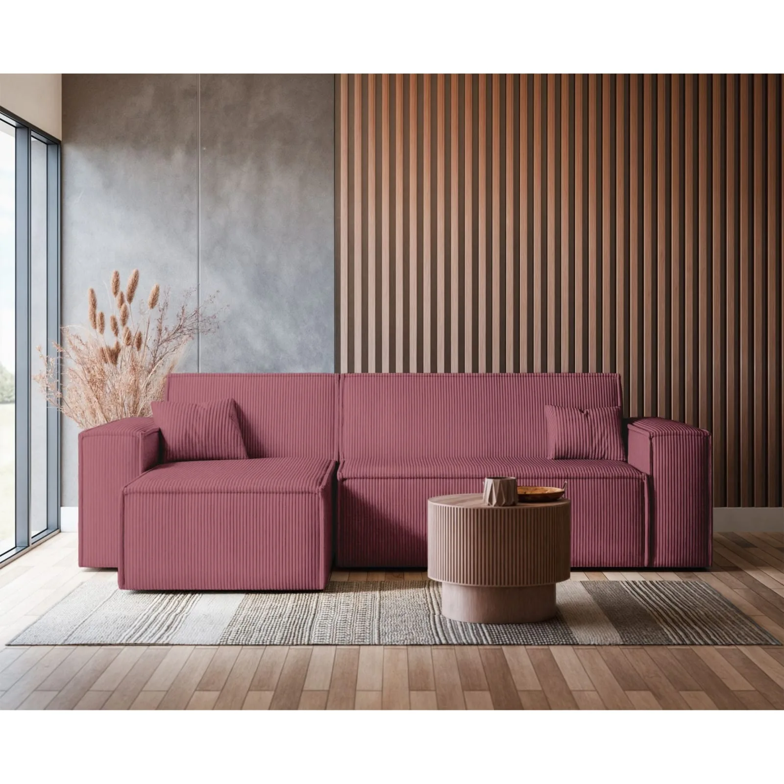 Canapé d'angle convertible Scarlo, Maisons du Monde - vue 2