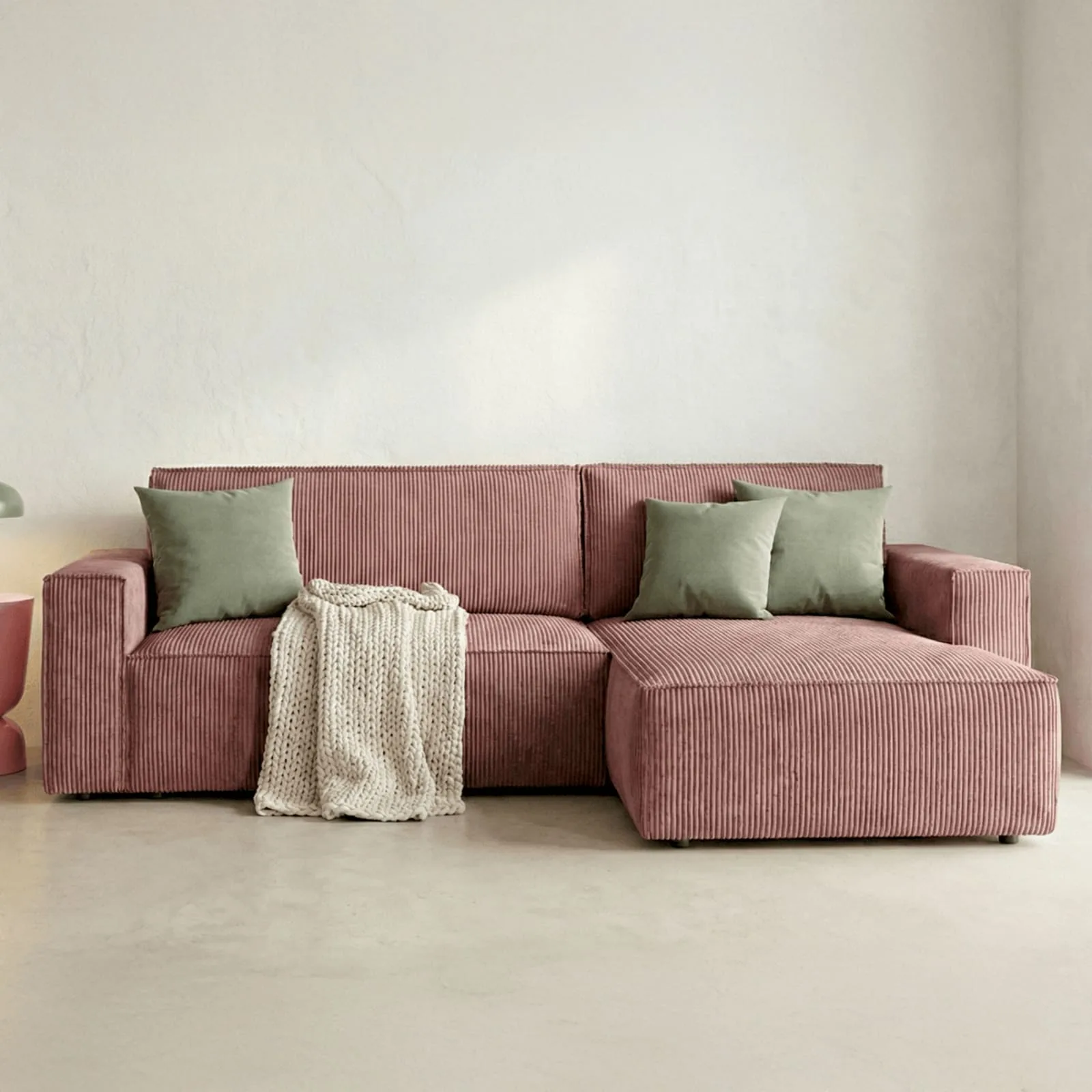 Canapé d'angle convertible Livia, Maisons du Monde - vue 2