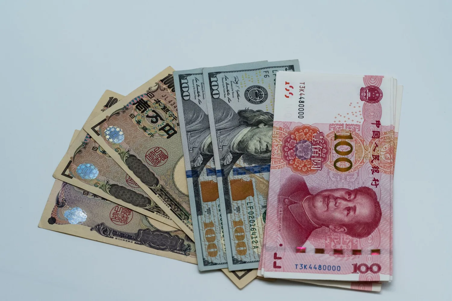 Devises internationales dont le yen japonais