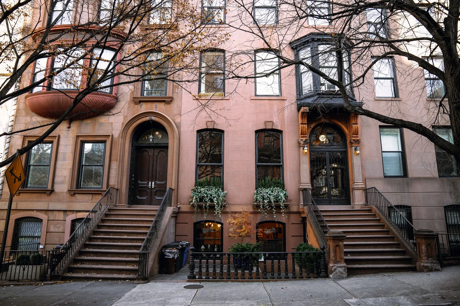 Brownstones de Brooklyn, les maisons de grès brun typiques