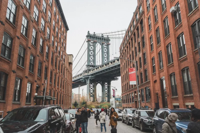 Le Manhattan Bridge vu de DUMBO